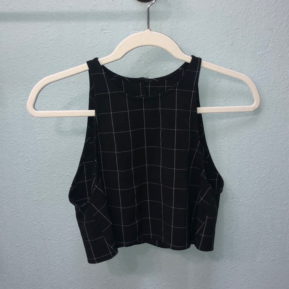 American Apparel cropped tank top